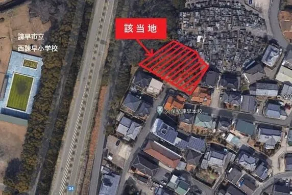 【売土地】長崎県諫早市小船越町236.55坪｜長崎県営バス バス停 高峰 徒歩12分｜ジョイ不動産企画